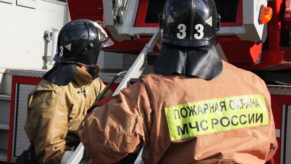 آتش‌سوزی در یک انبار مواد آتش‌بازی در روستوف روسیه  - اسپوتنیک افغانستان  