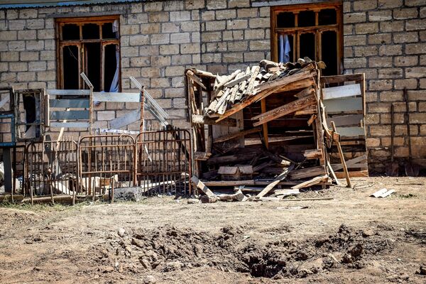 تصاویری از عواقب تیراندازی در مرز آذربایجان-ارمنستان - اسپوتنیک افغانستان  