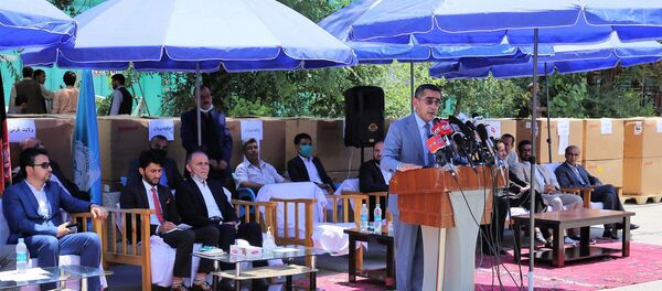 آغاز روند توزیع 500 پایه دستگاه تنفس مصنوعی به همه ولایت های افغانستان آغاز روند توزیع 500 پایه دستگاه تنفس مصنوعی به همه ولایت های افغانستان - اسپوتنیک افغانستان