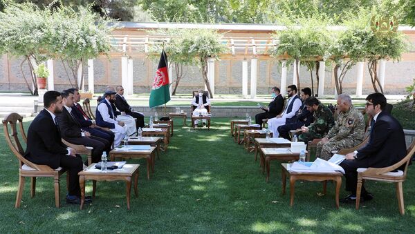 نشست شورای امنیت ملی افغانستان به ریاست اشرف غنی دایر شد - اسپوتنیک افغانستان  