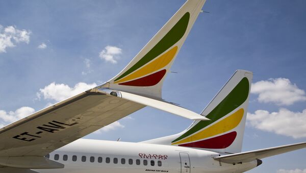 یک طیارۀ اتیوپی در میدان هوایی شانگهای دچار حریق شده است + ویدیو - اسپوتنیک افغانستان  