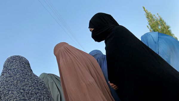 Women in burka - اسپوتنیک افغانستان  