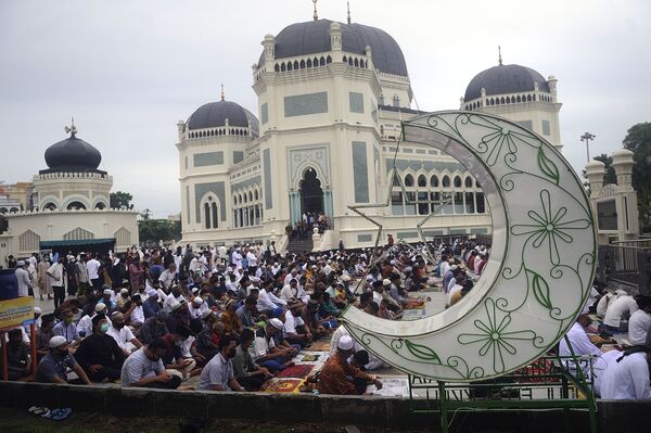 مسجد المامون در مدان اندونیزیا - اسپوتنیک افغانستان  