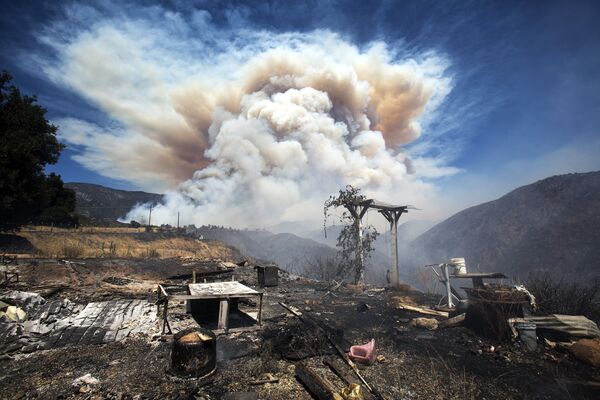 آتش سوزی وحشتناک کالیفرنیا - اسپوتنیک افغانستان  