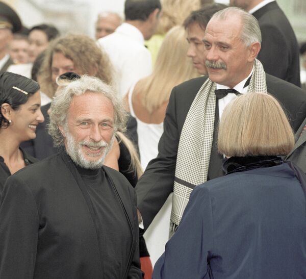بازیگر فرانسوی پیر ریشار در جشنواره بین‌المللی سینمایی مسکو سال 1999 - اسپوتنیک افغانستان  