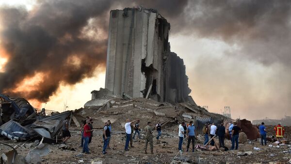  الجزیره (قطر): نیترات آمونیوم به علت انفجار قدرتمندی در بیروت مبدل گردید - اسپوتنیک افغانستان  