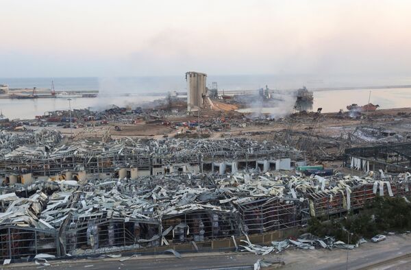 تصاویر بیروت پس از انفجار - اسپوتنیک افغانستان  