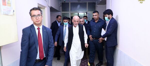 بازدید رئيس جمهور غنی از حوزه پنجم امنیتی شهر کابل - اسپوتنیک افغانستان  