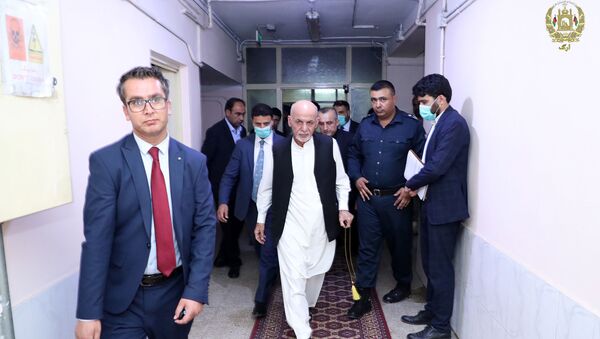 بازدید رئيس جمهور غنی از حوزه پنجم امنیتی شهر کابل - اسپوتنیک افغانستان  