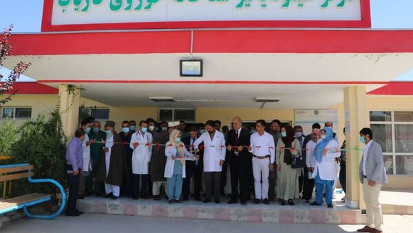 مرکز هیمودیالیز در شفاخانه 300 بستر حوزوی فاریاب افتتاح شد  - اسپوتنیک افغانستان  