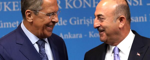 سرگئی لاوروف و مولود چاووش اوغلو - اسپوتنیک افغانستان  