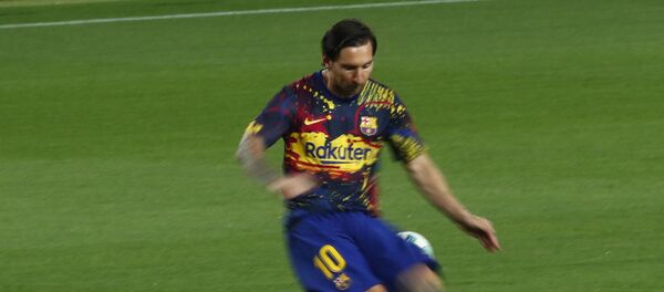 Нападающий Барселоны Лионель Месси, фото из архива - اسپوتنیک افغانستان  