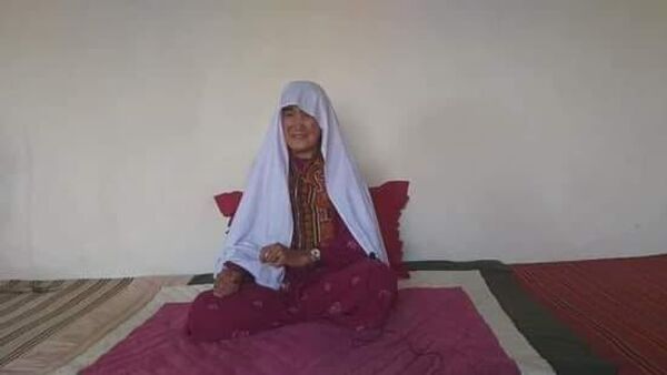 بی بی صبرگل یکی از باشندگان قریه پاتوی ولسوالی جاغوری  - اسپوتنیک افغانستان  