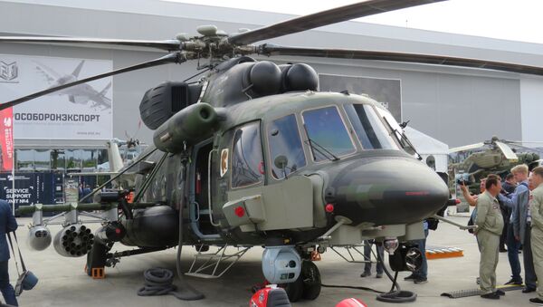 رونمايی از هلیکوپتر جديد روسیه اشتروم در نمايشگاه ارتش-2020 - اسپوتنیک افغانستان  