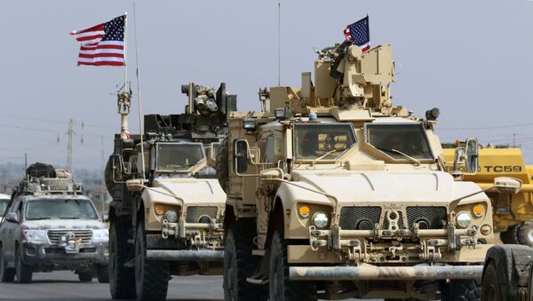 هدف قرار گرفتن کاروان نظامیان امریکایی در جنوب شرق عراق - اسپوتنیک افغانستان  