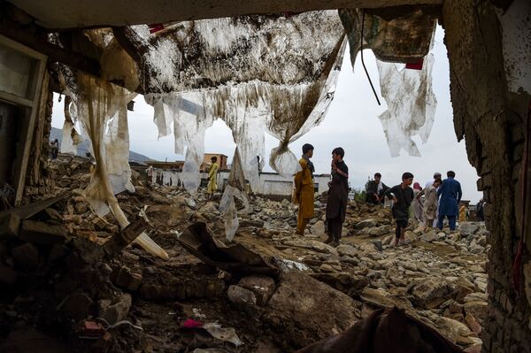 1500 خانه مسکونی نیز تخریب شده‌اس - اسپوتنیک افغانستان  