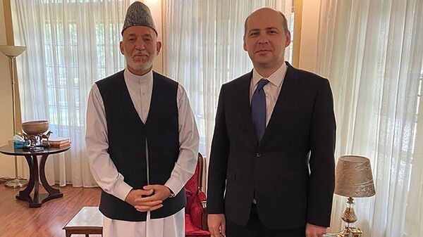 دیدار کرزی با سفیر روسیه در کابل - اسپوتنیک افغانستان  