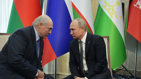 پوتین: روسیه مشروعیت انتخابات ریاست جمهوری بلاروس را به رسمیت می‌شناسد - اسپوتنیک افغانستان  