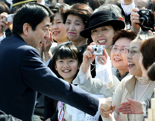  شینزو آبه در پست نخست وزیری جاپان   - اسپوتنیک افغانستان  