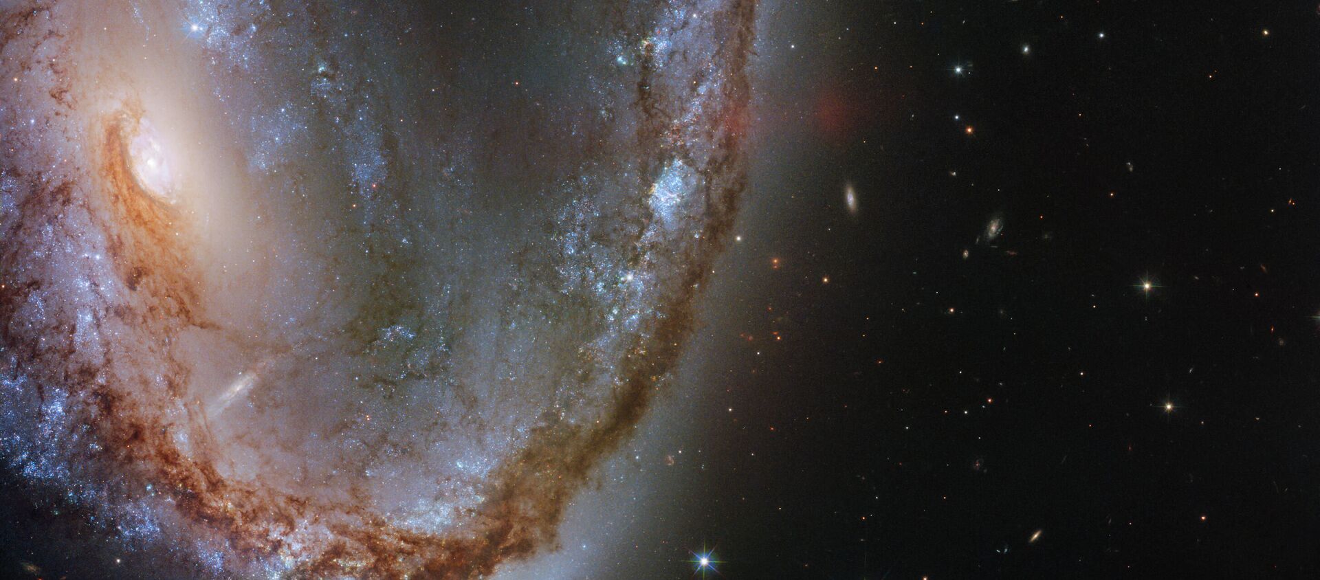 Искаженная галактика галактика NGC 2442 в созвездии Летучая Рыба - اسپوتنیک افغانستان  , 1920, 30.03.2021