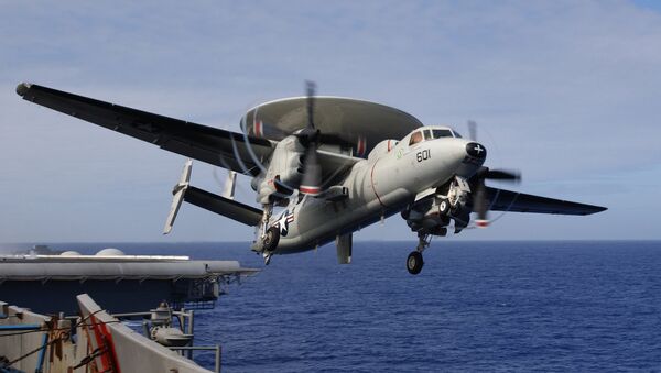 سقوط هواپیمای نیروی دریایی آمریکا در ویرجینیا   - اسپوتنیک افغانستان  