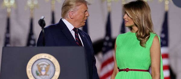 ترامپ و همسرش کرونایی شدند ترامپ و همسرش کرونایی شدند - اسپوتنیک افغانستان