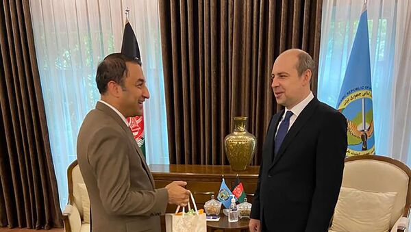 دیدار سفیر روسیه با رئیس عمومی امنیت ملی افغانستان - اسپوتنیک افغانستان  