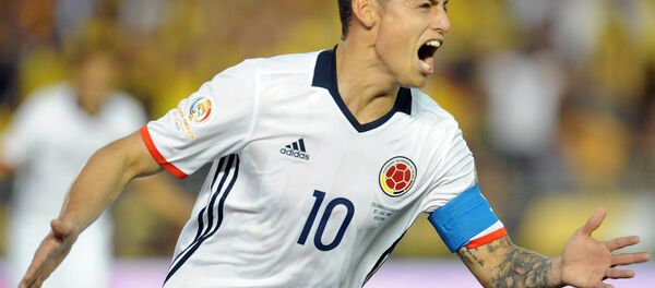 James Rodriguez durante la Copa America Centenario 2016. - اسپوتنیک افغانستان  