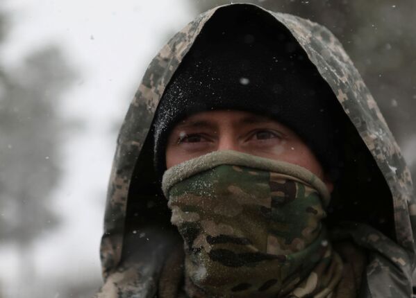 بارش برف سنگین در آمریکا - اسپوتنیک افغانستان  