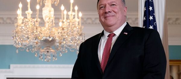 Госсекретарь США Майк Помпео Госсекретарь США Майк Помпео - اسپوتنیک افغانستان