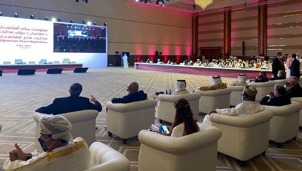منبع: نشست کمیته‌های مذاکراتی دولت و طالبان در قطر امروز برگزار می‌شود - اسپوتنیک افغانستان  