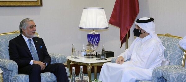 دیدار داکتر عبدالله با زویر خارجه قطر دیدار داکتر عبدالله با زویر خارجه قطر - اسپوتنیک افغانستان