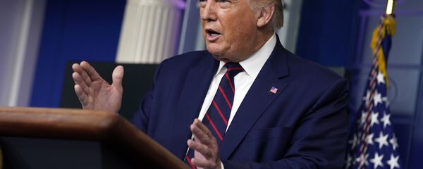 Президент США Дональд Трамп Президент США Дональд Трамп - اسپوتنیک افغانستان