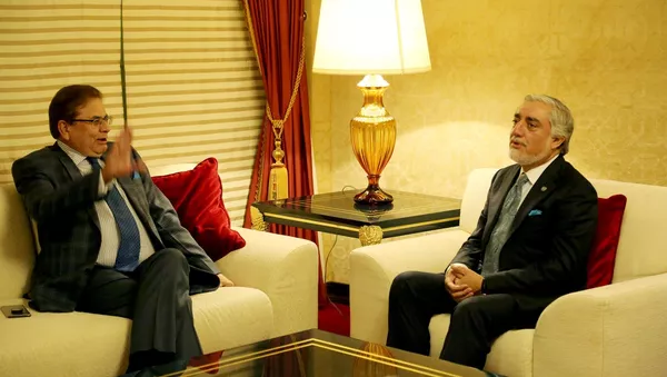 دیدار عبدالله با نمایندگان ویژه پاکستان، ناروی، ازبیکستان و آلمان در قطر  - اسپوتنیک افغانستان  