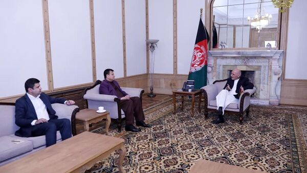 دیدار غنی با رئیسان مجلس سنا و نمایندگان  - اسپوتنیک افغانستان  