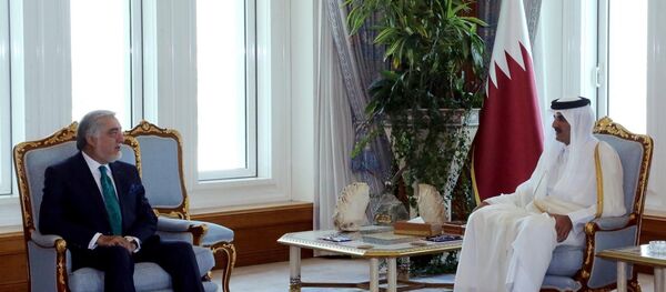 امیر قطر در دیدار با عبدالله از تلاش های صلح در افغانستان پشتیبانی کرد امیر قطر در دیدار با عبدالله از تلاش های صلح در افغانستان پشتیبانی کرد - اسپوتنیک افغانستان