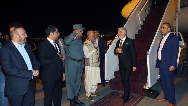 بازگشت عبدالله عبدالله به کابل - اسپوتنیک افغانستان  