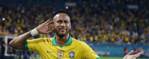 Бразильский футболист Неймар Бразильский футболист Неймар - اسپوتنیک افغانستان