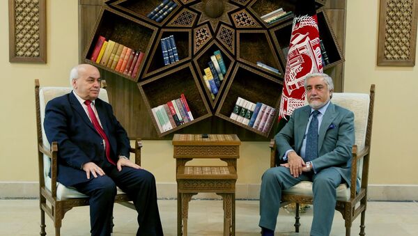 سفیر تاجیکستان در دیدار با عبدالله: تاجیکستان به همکاری دوامدار و راهبردی خود با افغانستان متعهد است - اسپوتنیک افغانستان  