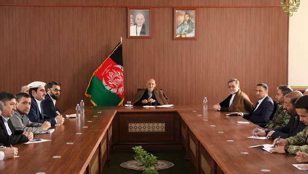 برگزاری نشست فوق العاده امنیتی رهبری حکومت در ولایت بامیان 