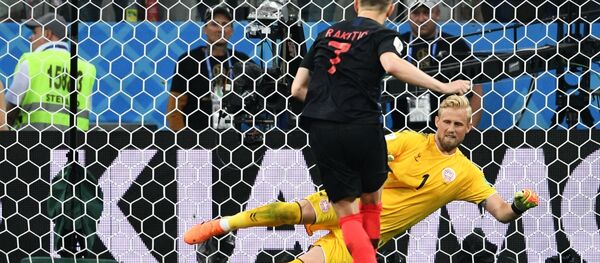 Ivan Rakitic sela a vitória croata na decisão de pênaltis contra a Dinamarca em Nizhny Novgorod Ivan Rakitic sela a vitória croata na decisão de pênaltis contra a Dinamarca em Nizhny Novgorod - اسپوتنیک افغانستان