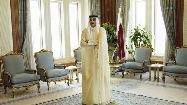 امیر قطر بر تشکیل کشور مستقل فلسطین تاکید کرد - اسپوتنیک افغانستان  