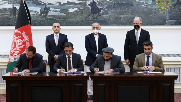 قرارداد چهار پروژۀ 160 میلیون دالری تولید انرژی برای افغانستان امضا شد - اسپوتنیک افغانستان  