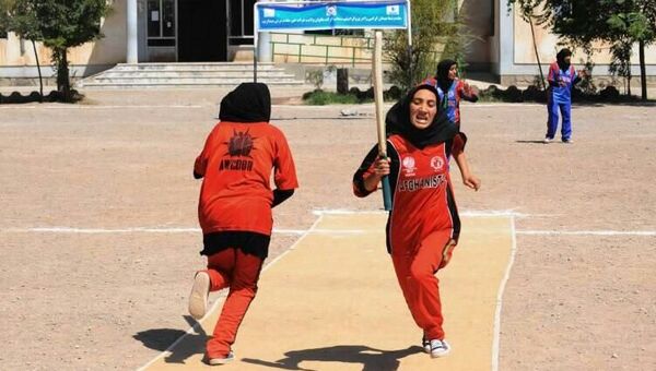 تمرین تیم زنان کریکت افغانستان - اسپوتنیک افغانستان  