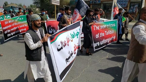 مردم شمالی: نتیجۀ مذاکرات صلح نباید تکرار سیاست «زمین سوختۀ» طالبان باشد - اسپوتنیک افغانستان  