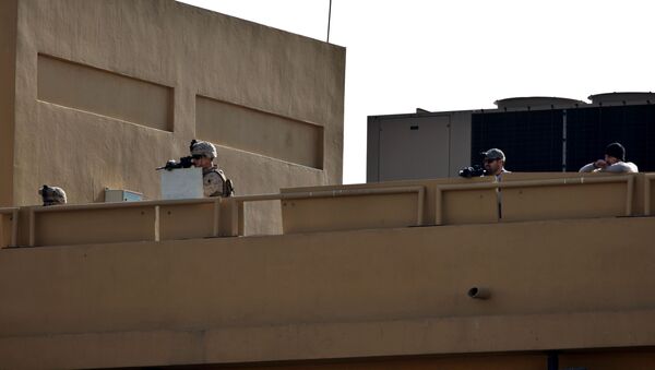 کارکنان سفارت امریکا عراق را ترک کردند - اسپوتنیک افغانستان  