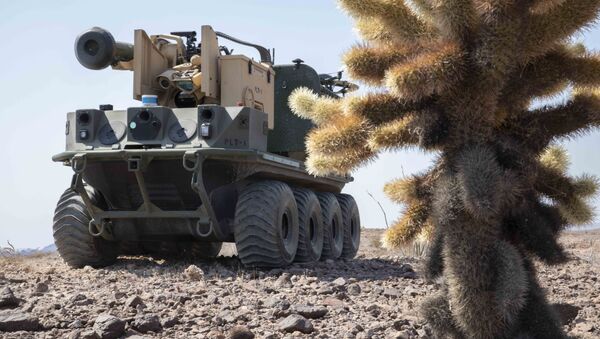  ربات آمریکایی برای از بین بردن تانک های T-72 روسی - اسپوتنیک افغانستان  