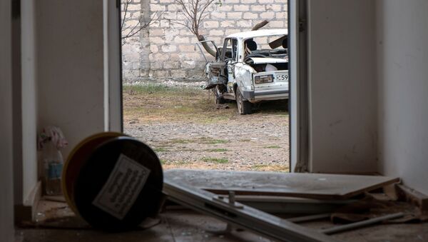 خبرنگاران روسیه در قره باغ زیر رگبار گلوله قرار گرفتند - اسپوتنیک افغانستان  
