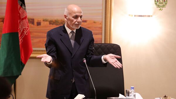 پخش زنده سخنرانی اشرف غنی در دوحه پایتخت قطر  - اسپوتنیک افغانستان  