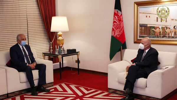 رییس‌ جمهور با خلیلزاد و میلر دیدار کرد - اسپوتنیک افغانستان  